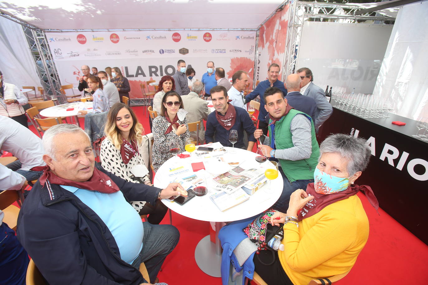 Fotos: El sabor de Laurel, en la terraza de Diario LA RIOJA