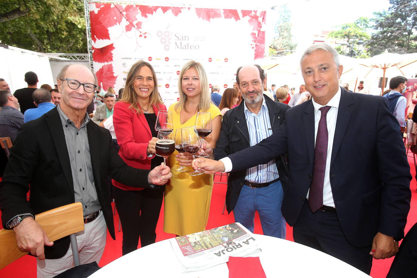 Fotos: El sabor de Laurel, en la terraza de Diario LA RIOJA