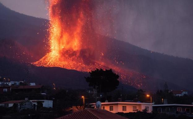 la lava ha cubierto ya 180 hectáreas de La Palma