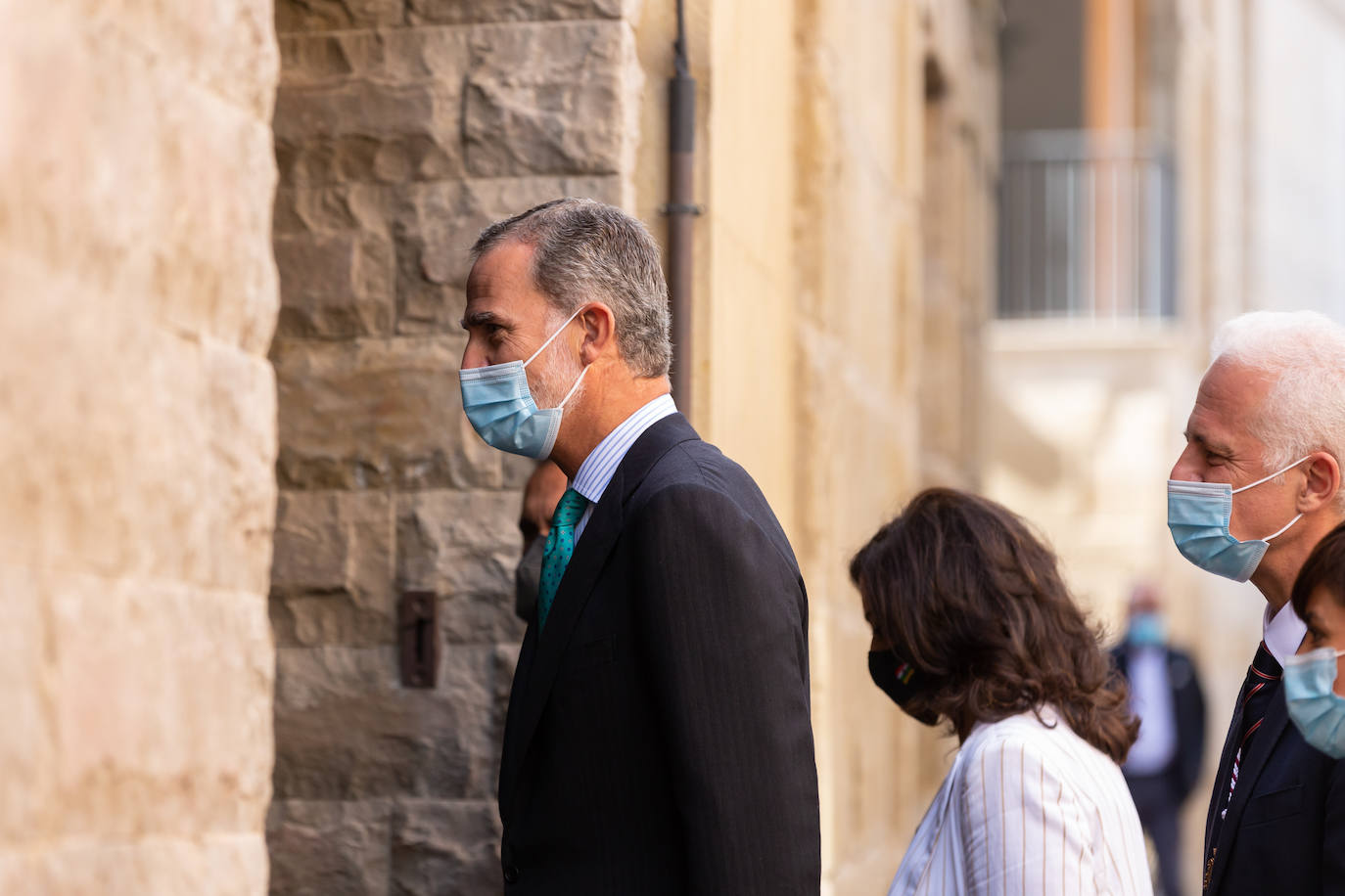 Fotos: El rey Felipe VI visita Logroño