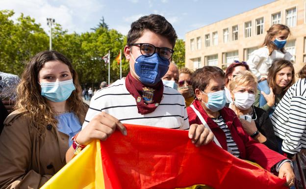 Imagen principal - El rey de España tiene su sitio en Logroño