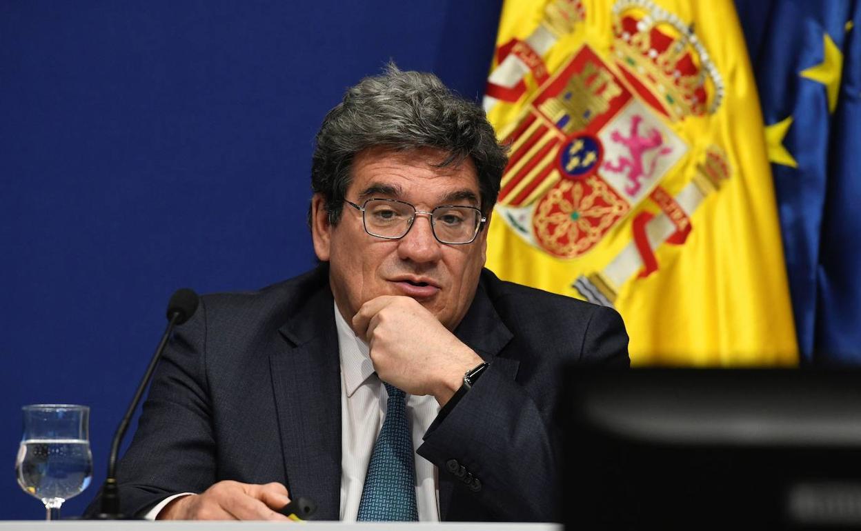 El ministro de Seguridad Social, José Luis Escrivá. 