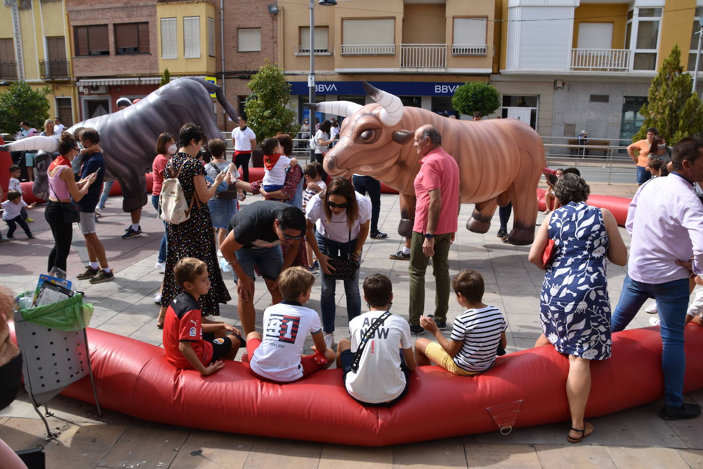 Los rinconeros recuperan los actos tradicionales de las fiestas de San Miguel. 