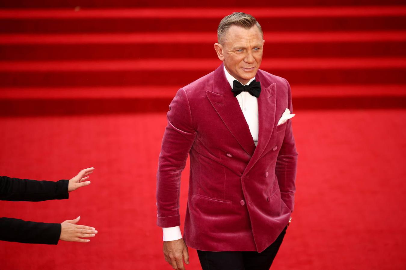 El actor que da vida a James Bond, Daniel Craig, posando en la premier de la que será su última película como el agente 007.