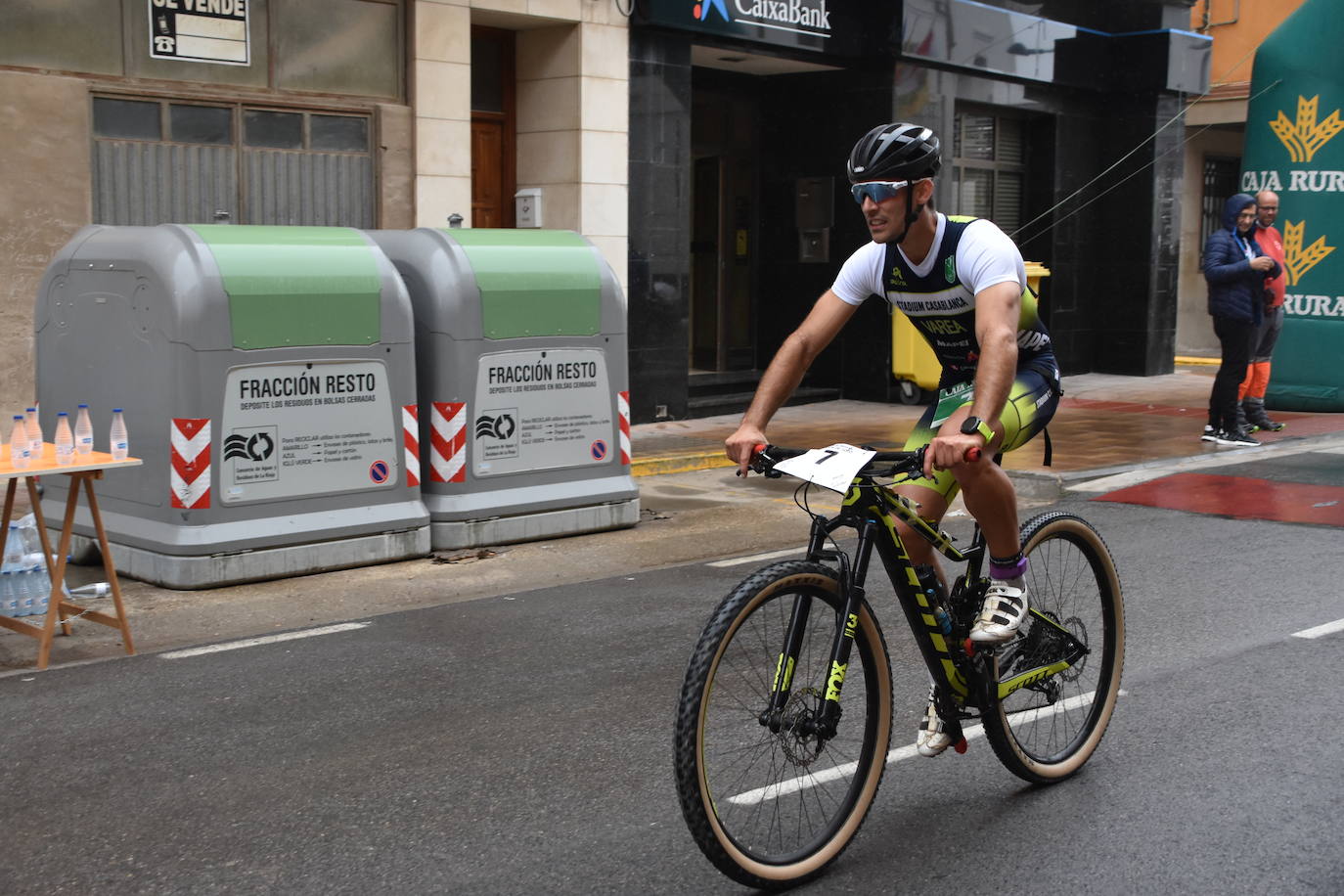 El séptimo duatlón cross de Rincón de Soto contó este domingo con 152 participantes, 92 en individual y 60 en pareja.