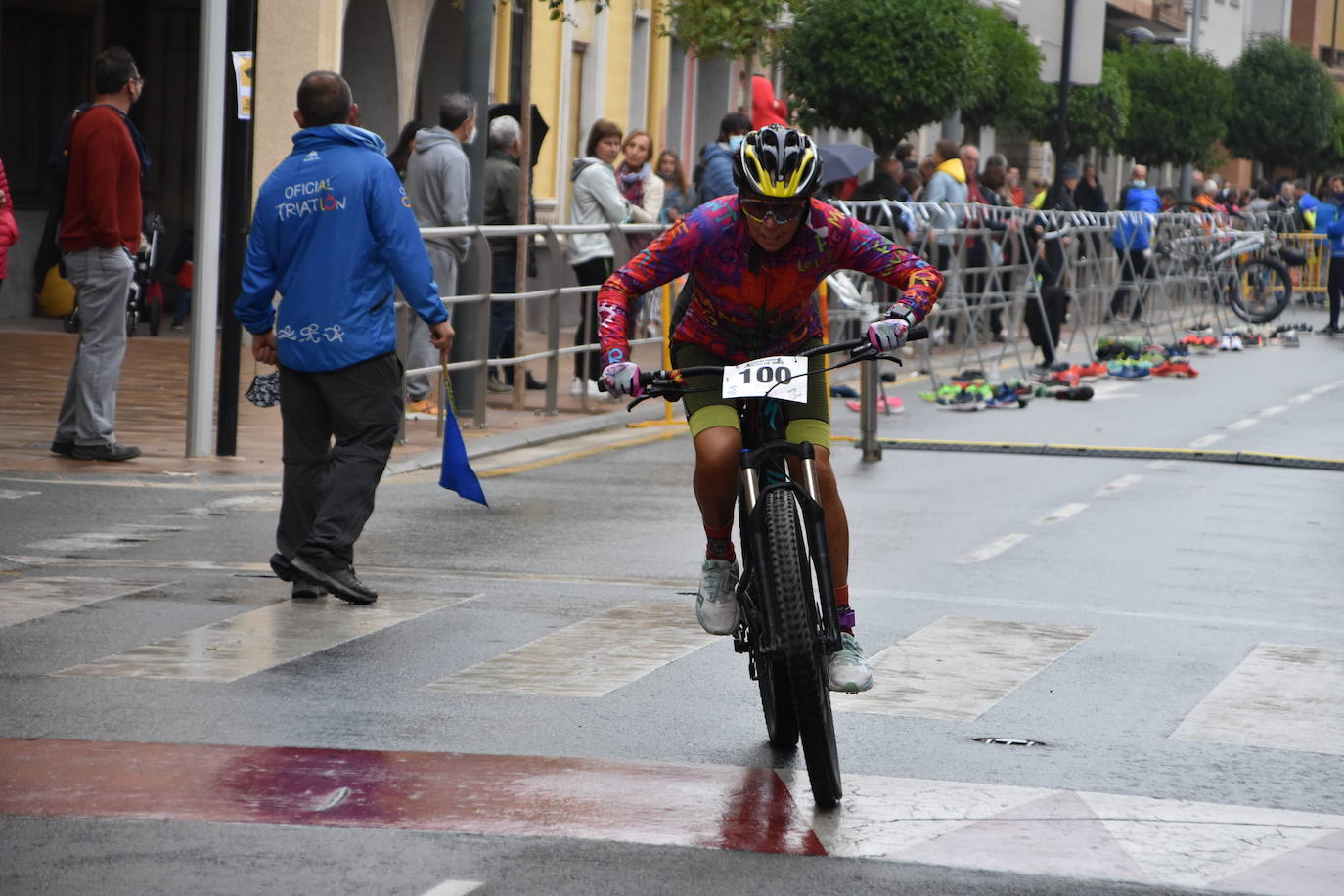 El séptimo duatlón cross de Rincón de Soto contó este domingo con 152 participantes, 92 en individual y 60 en pareja.