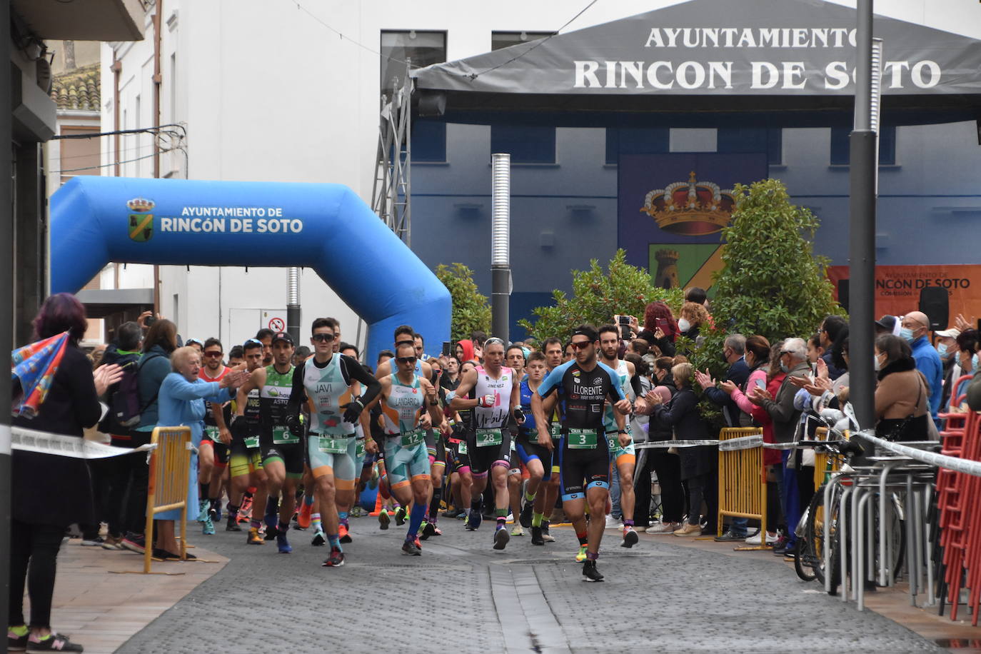 El séptimo duatlón cross de Rincón de Soto contó este domingo con 152 participantes, 92 en individual y 60 en pareja.