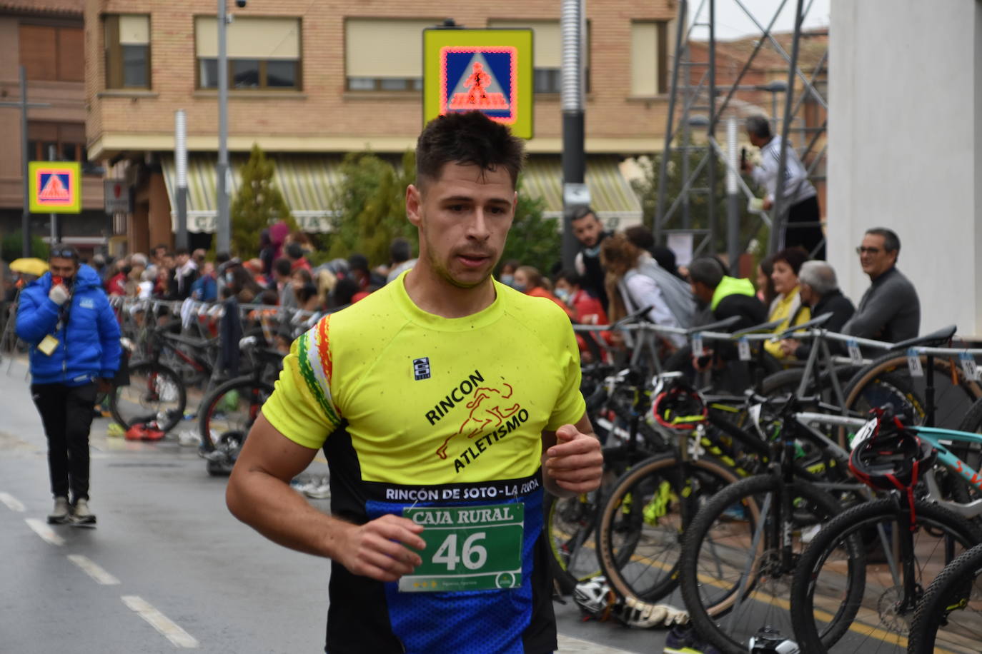 El séptimo duatlón cross de Rincón de Soto contó este domingo con 152 participantes, 92 en individual y 60 en pareja.