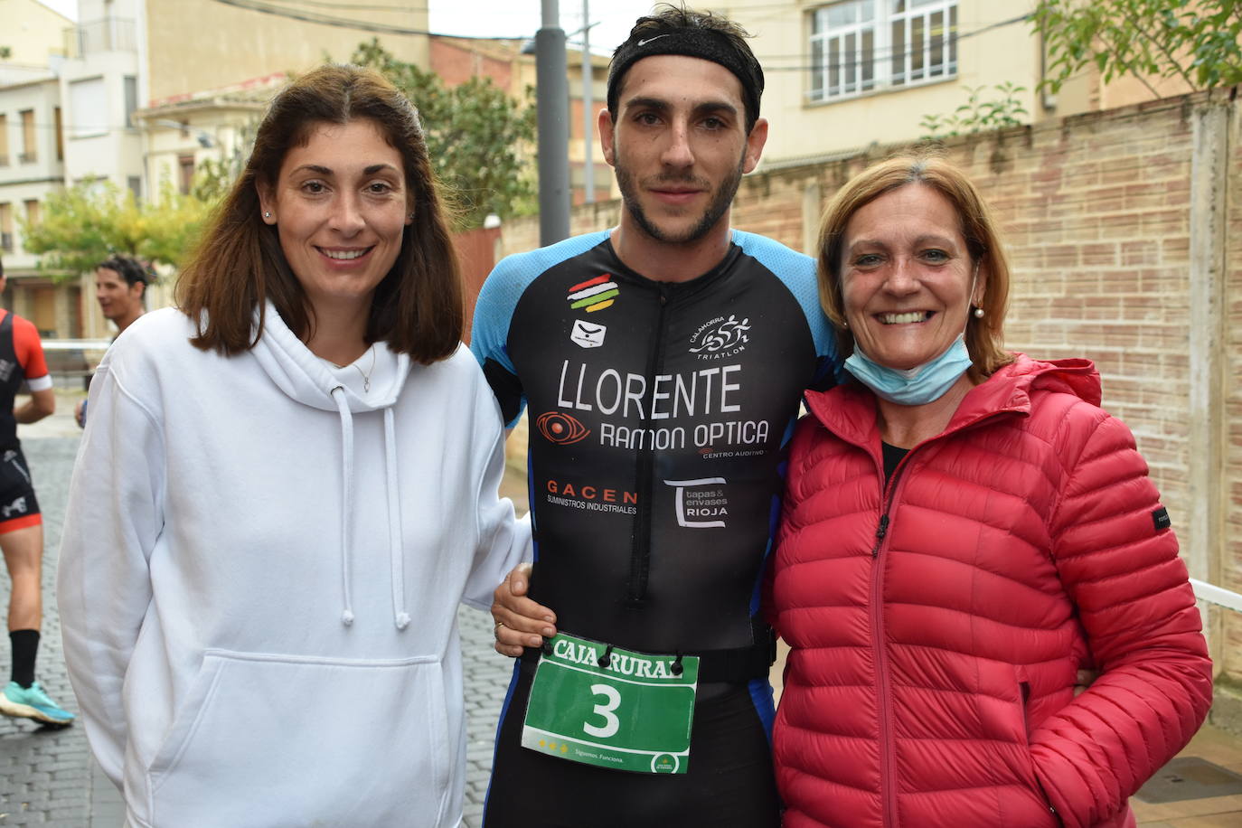 El séptimo duatlón cross de Rincón de Soto contó este domingo con 152 participantes, 92 en individual y 60 en pareja.