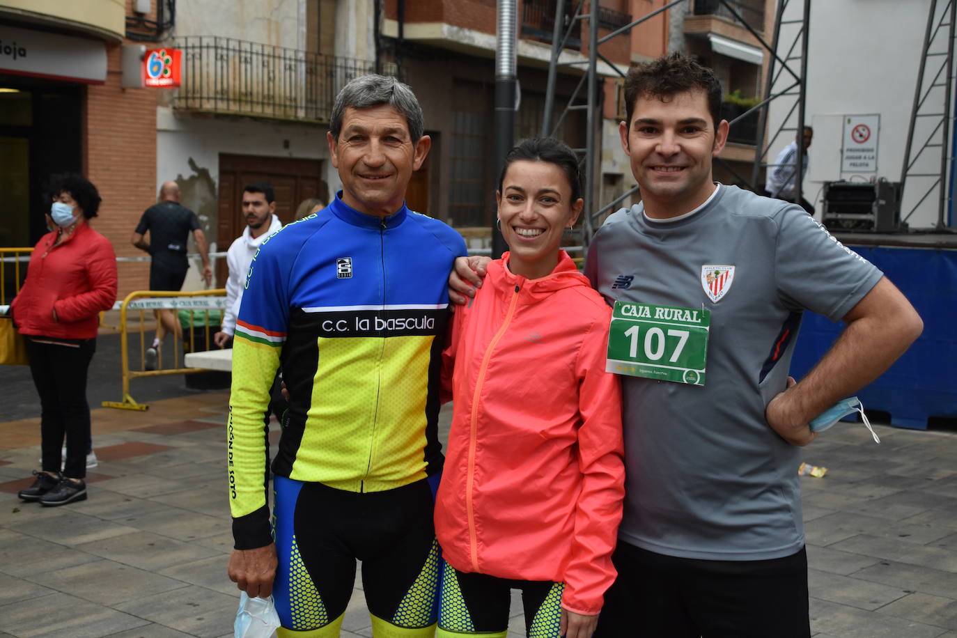 El séptimo duatlón cross de Rincón de Soto contó este domingo con 152 participantes, 92 en individual y 60 en pareja.