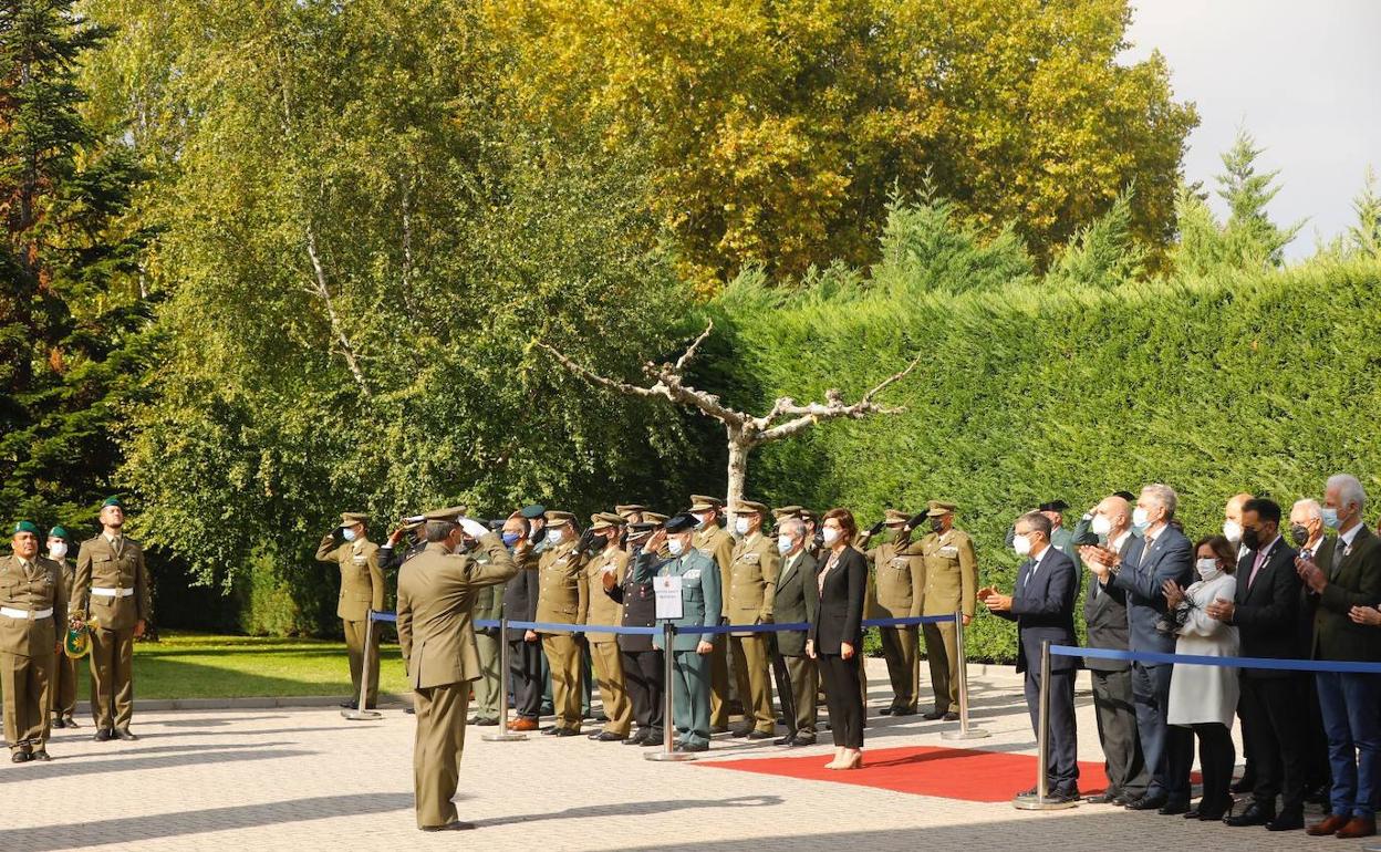 La Delegación de Defensa de La Rioja celebra su 25 aniversario con un recuerdo a la UME