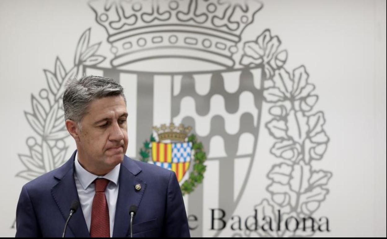 El todavía alcalde de Badalona, Xavier García Albiol.