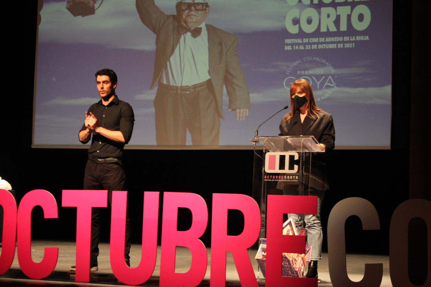 El 23 Festival de Cine entregó el premio Ciudad de Arnedo a Aura Garrido