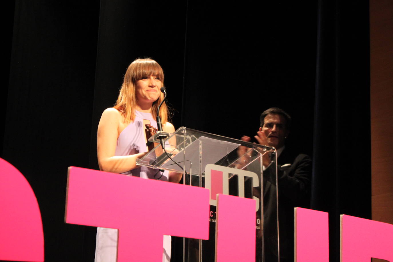 El 23 Festival de Cine entregó el premio Ciudad de Arnedo a Aura Garrido