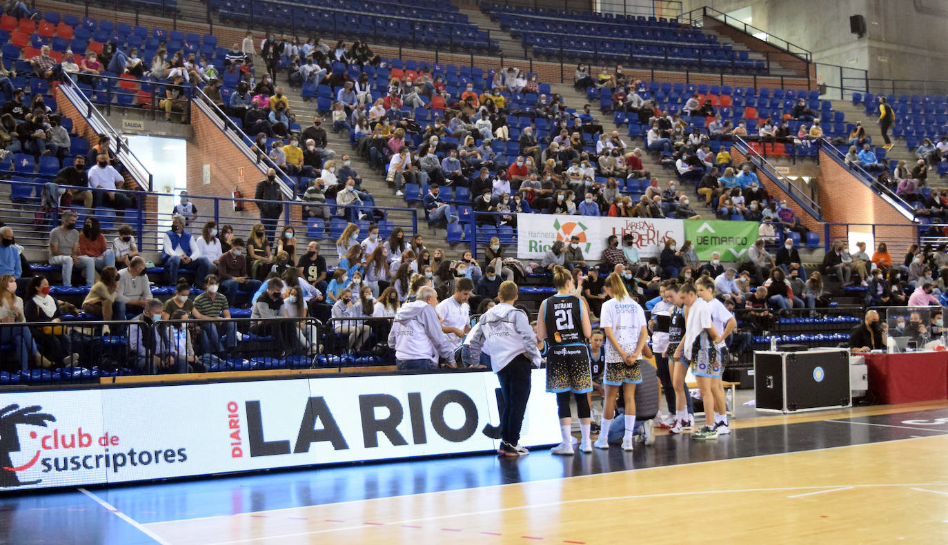 Las riojanas le han disputado el partido a las campeonas de la Supercopa de Europa, pero han acabado muriendo en la orilla