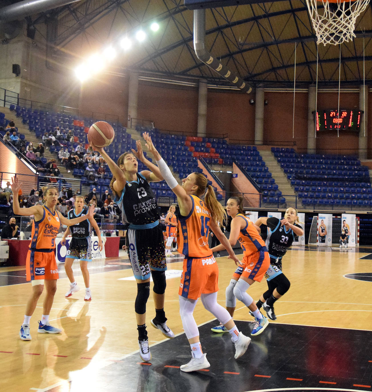 Las riojanas le han disputado el partido a las campeonas de la Supercopa de Europa, pero han acabado muriendo en la orilla