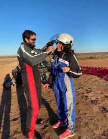 Imagen secundaria 2 - Atardecer en paramotor sobre Alfaro