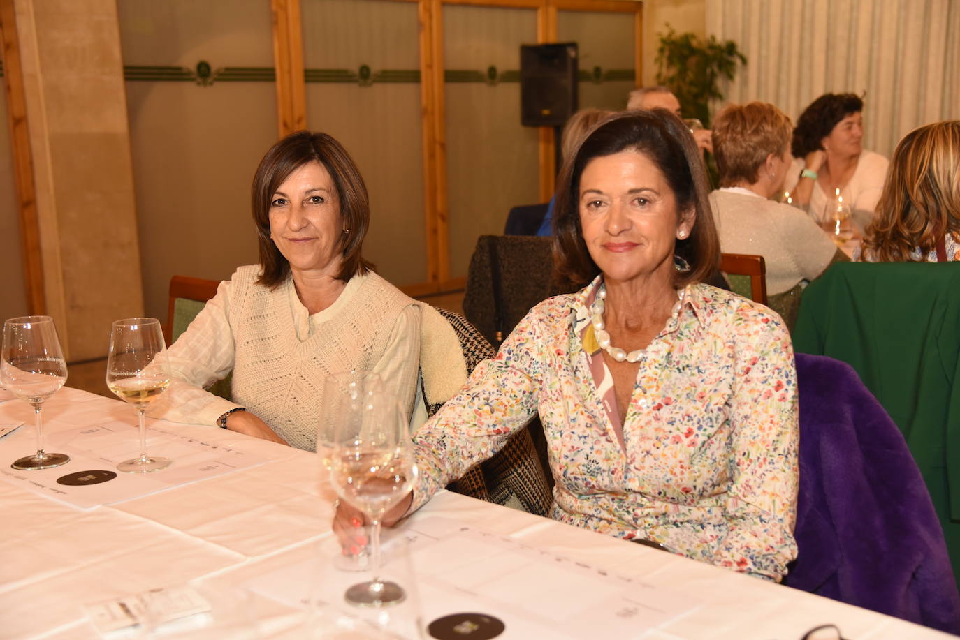 Los participantes en el torneo Finca de los Arandinos de la Liga de Golf y Vino, organizado por lomejordelvinoerioja.com, disfrutaron de los vinos de la bodega tras la jornada de juego.