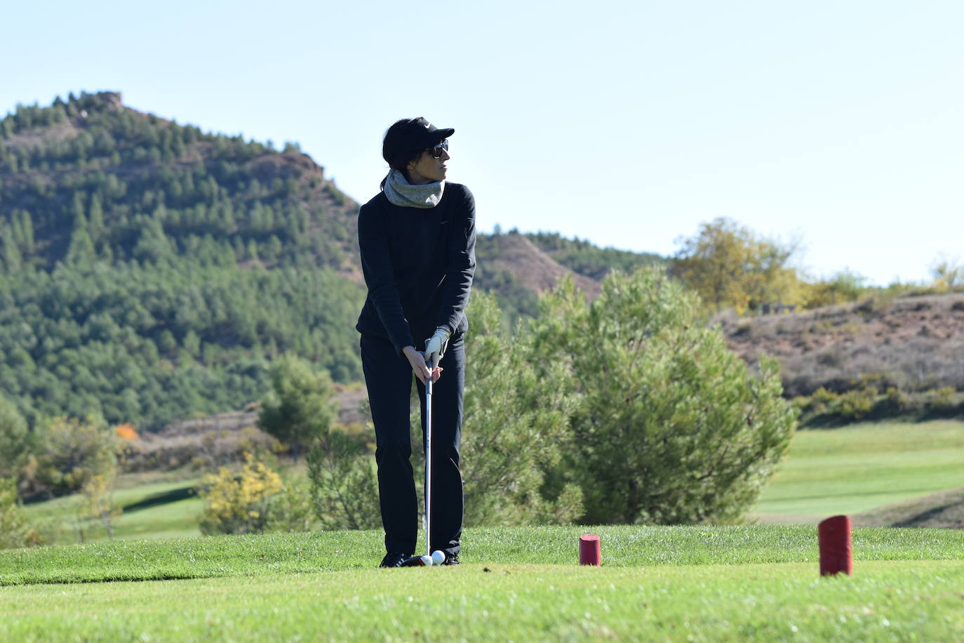 Los participantes en el torneo Bodegas Finca de los Arandinos de la Liga de Golf y Vino, organizado por lomejordelvinoerioja.com, disfrutaron de un gran día de juego en El Campo de Logroño.