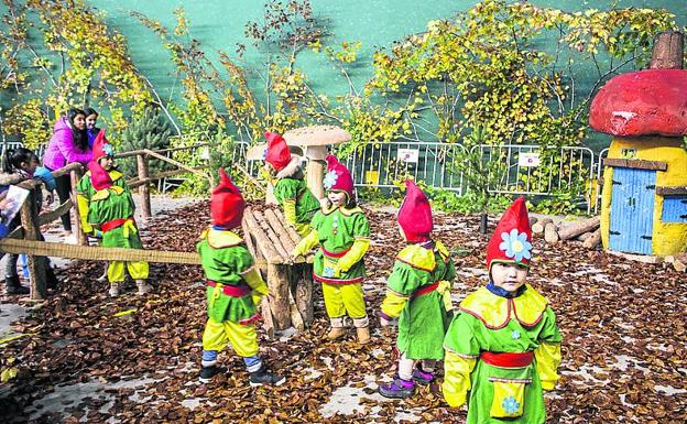 Los gnomos volverán a dejarse ver el domingo por las calles. 