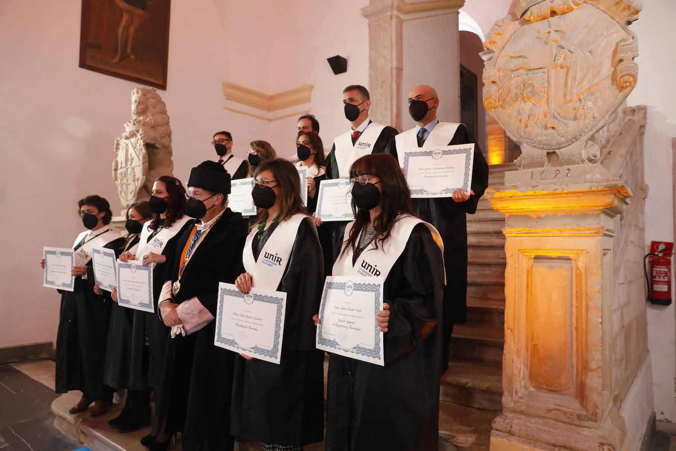 Fotos: Las imágenes de la graduación de la UNIR