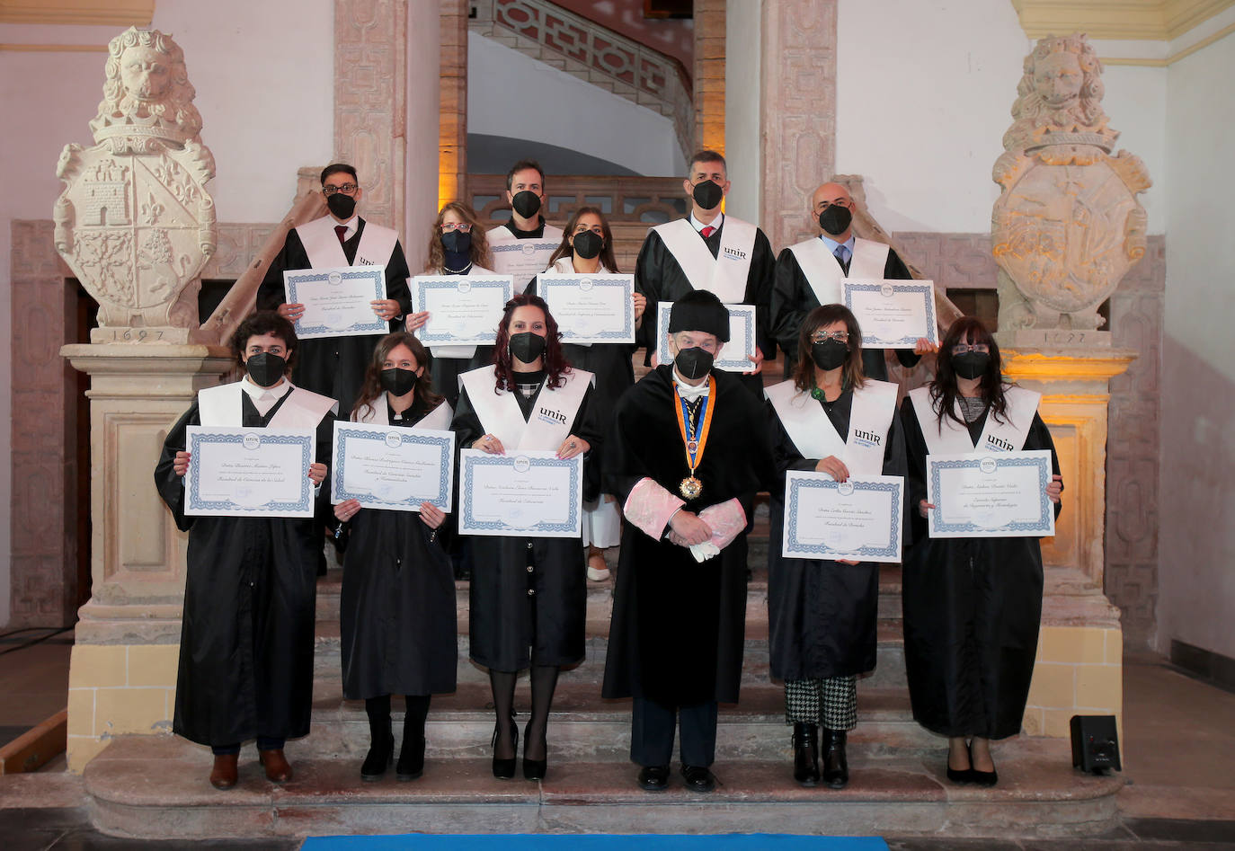 Fotos: Las imágenes de la graduación de la UNIR