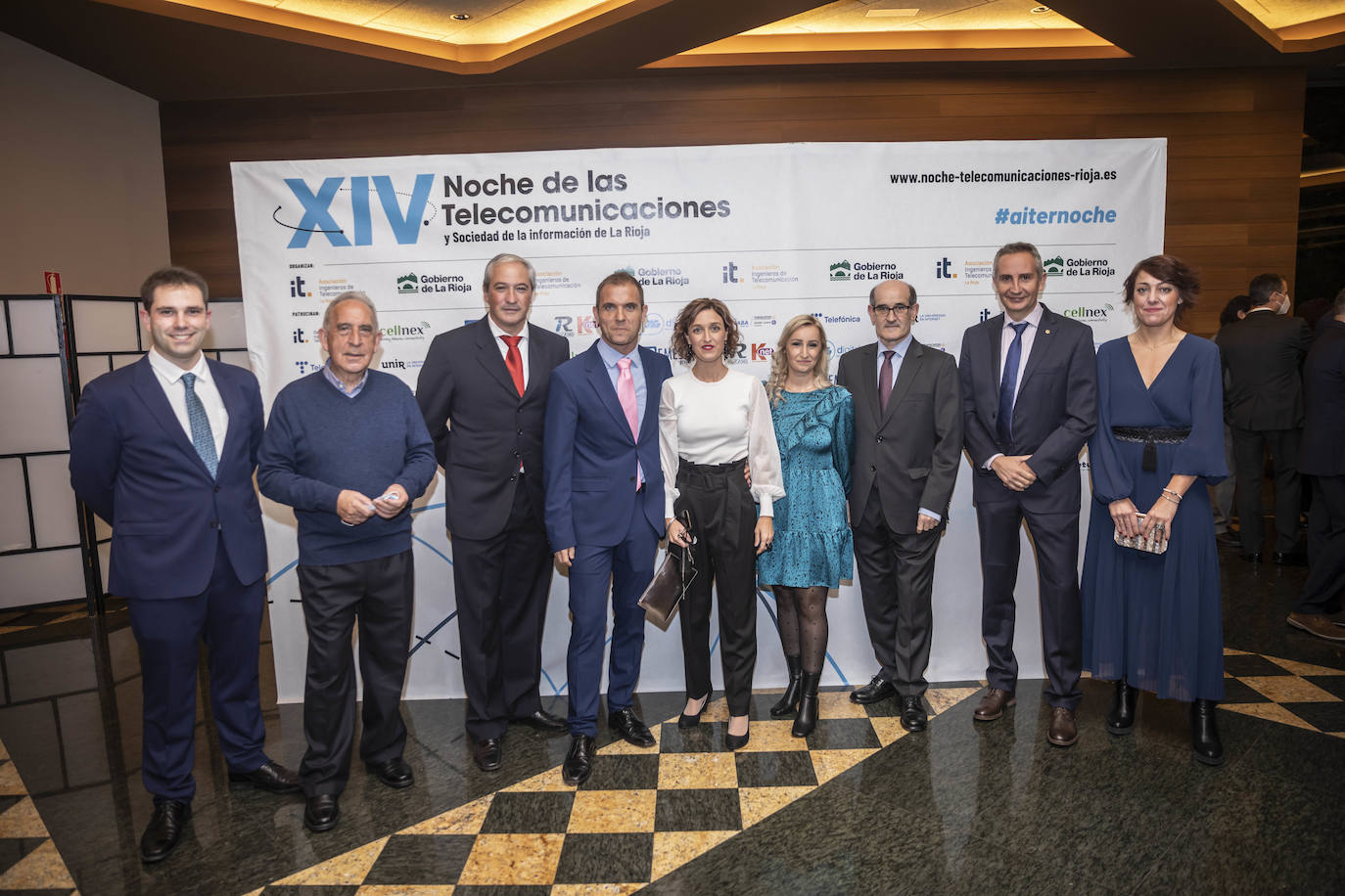 La Asociación de Ingenieros de Telecomunicaciones de La Rioja celebró su gran gala anual.