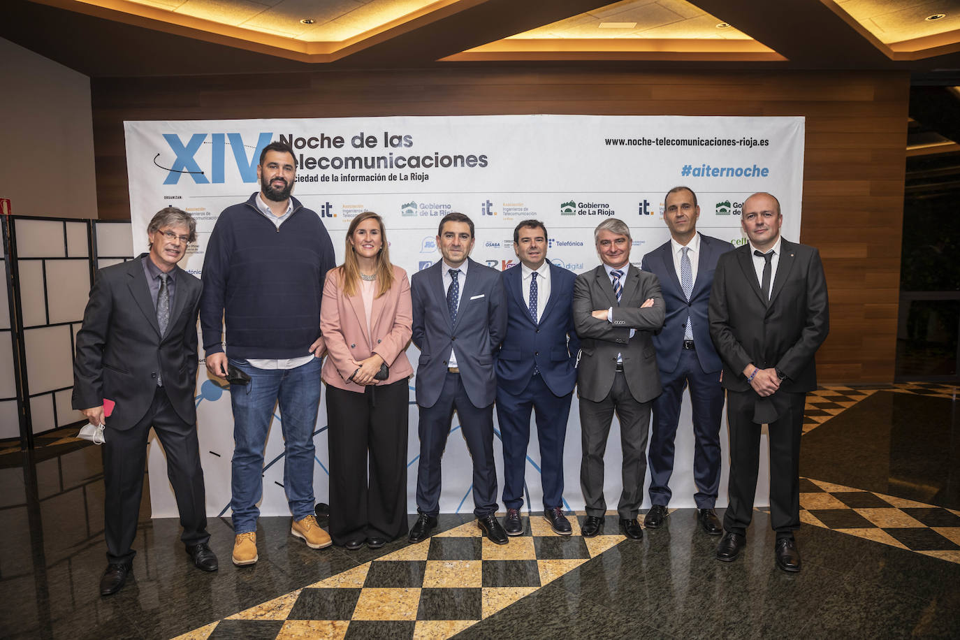 La Asociación de Ingenieros de Telecomunicaciones de La Rioja celebró su gran gala anual.