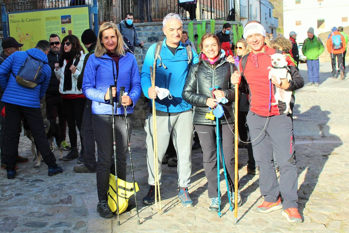 El paseo por Nieva de Cameros tiene carácter benéfico