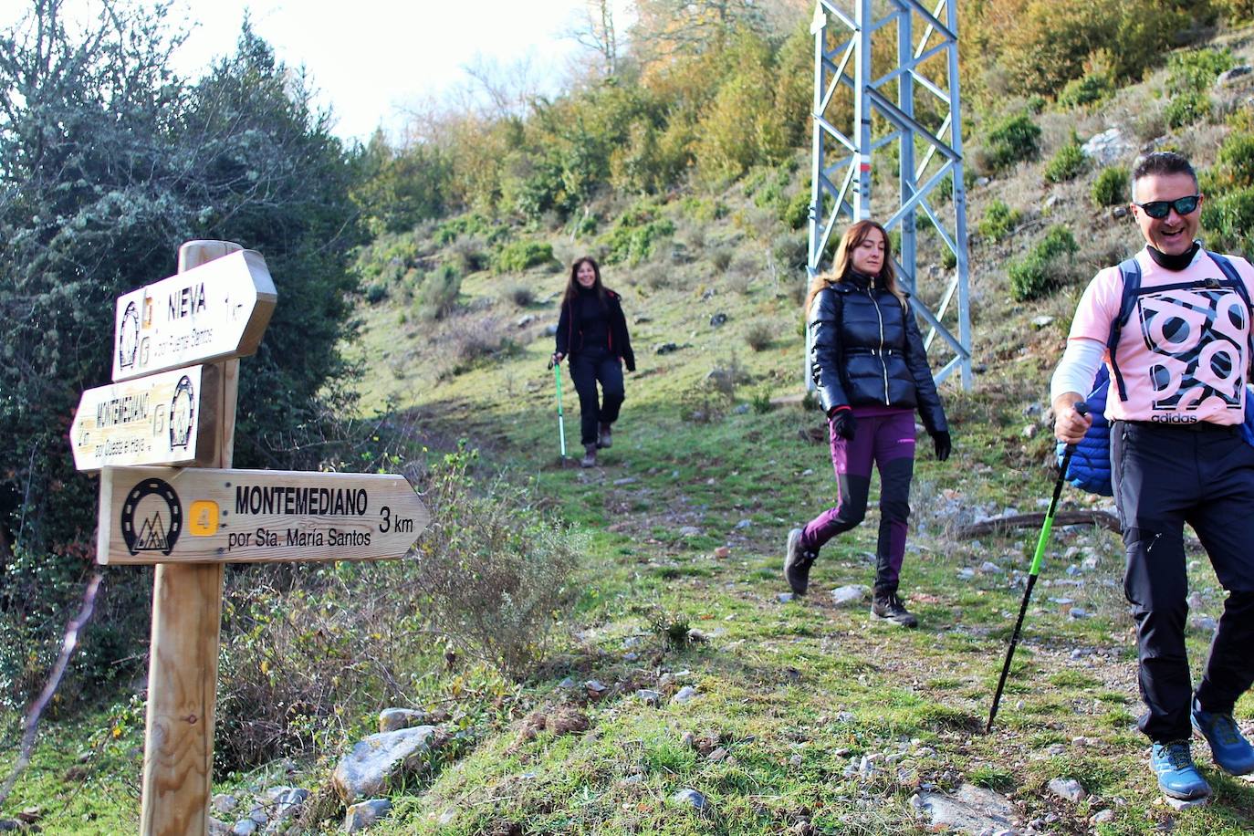 El paseo por Nieva de Cameros tiene carácter benéfico