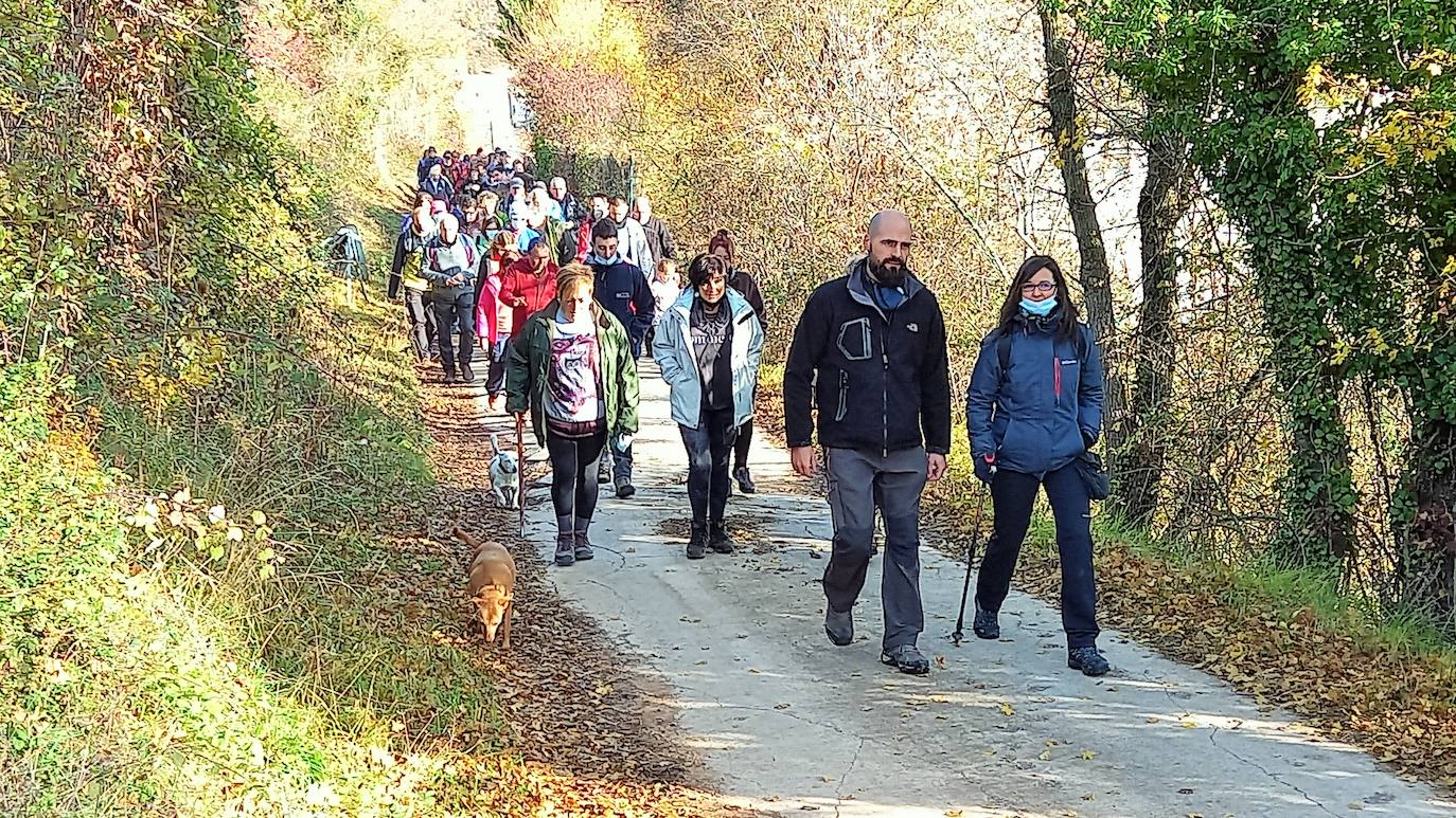 El paseo por Nieva de Cameros tiene carácter benéfico