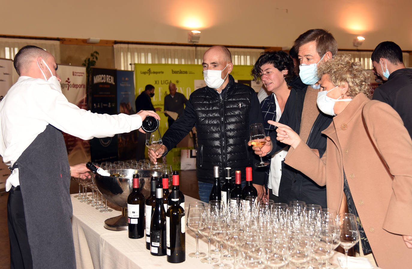 Jon Ander Gurrutxaga, el campeón de la XI Liga de Golf y Vino 