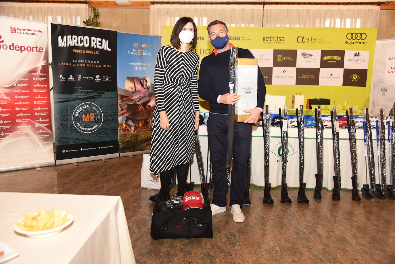 Jon Ander Gurrutxaga, el campeón de la XI Liga de Golf y Vino 