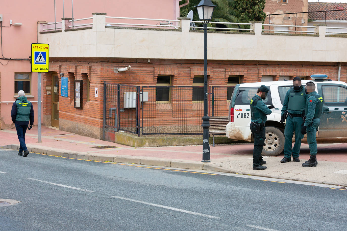 El hombre se había atrincherado en su casa antes de ser arrestado