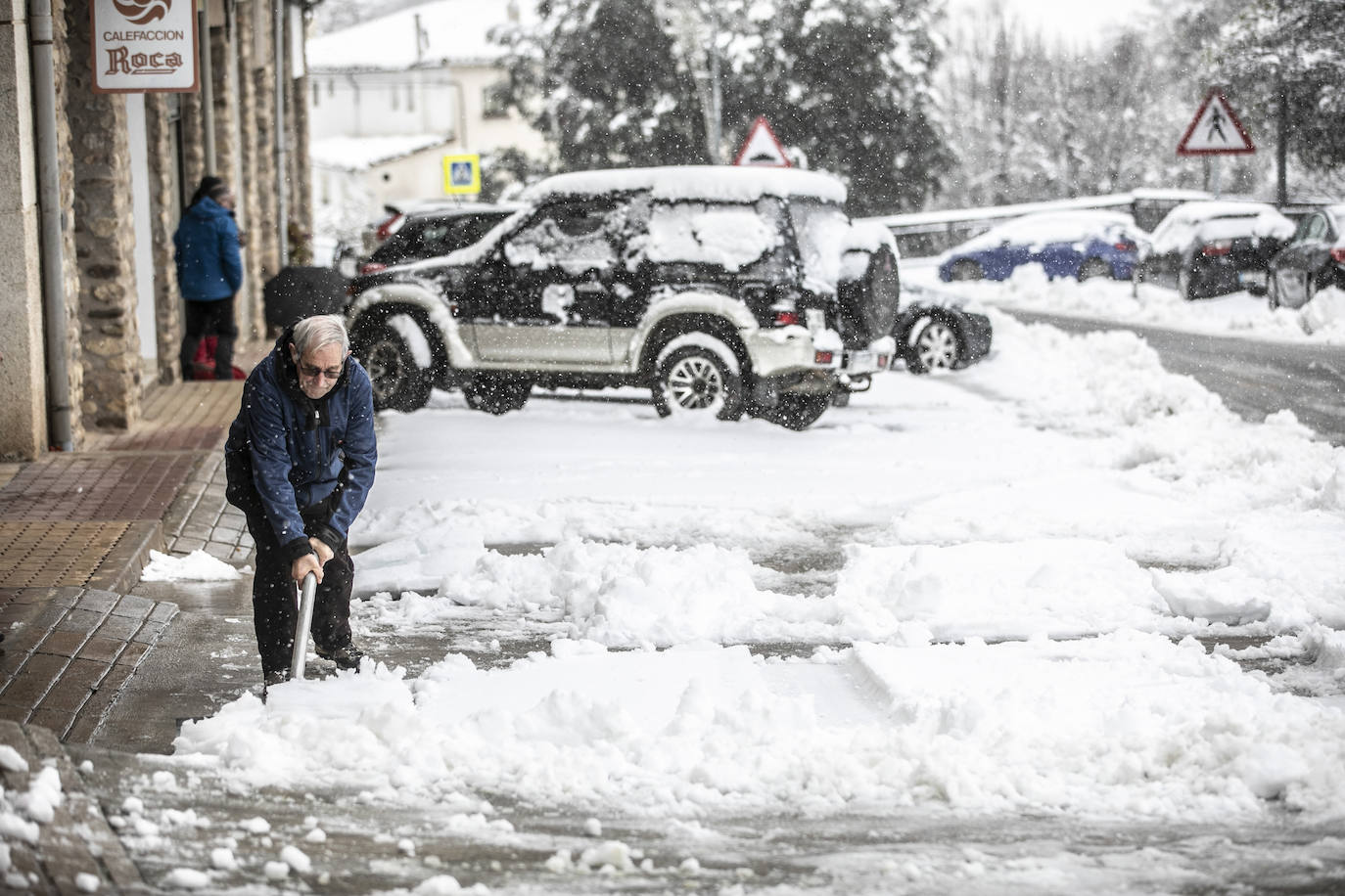 Fotos: Los Cameros, cubiertos de nieve