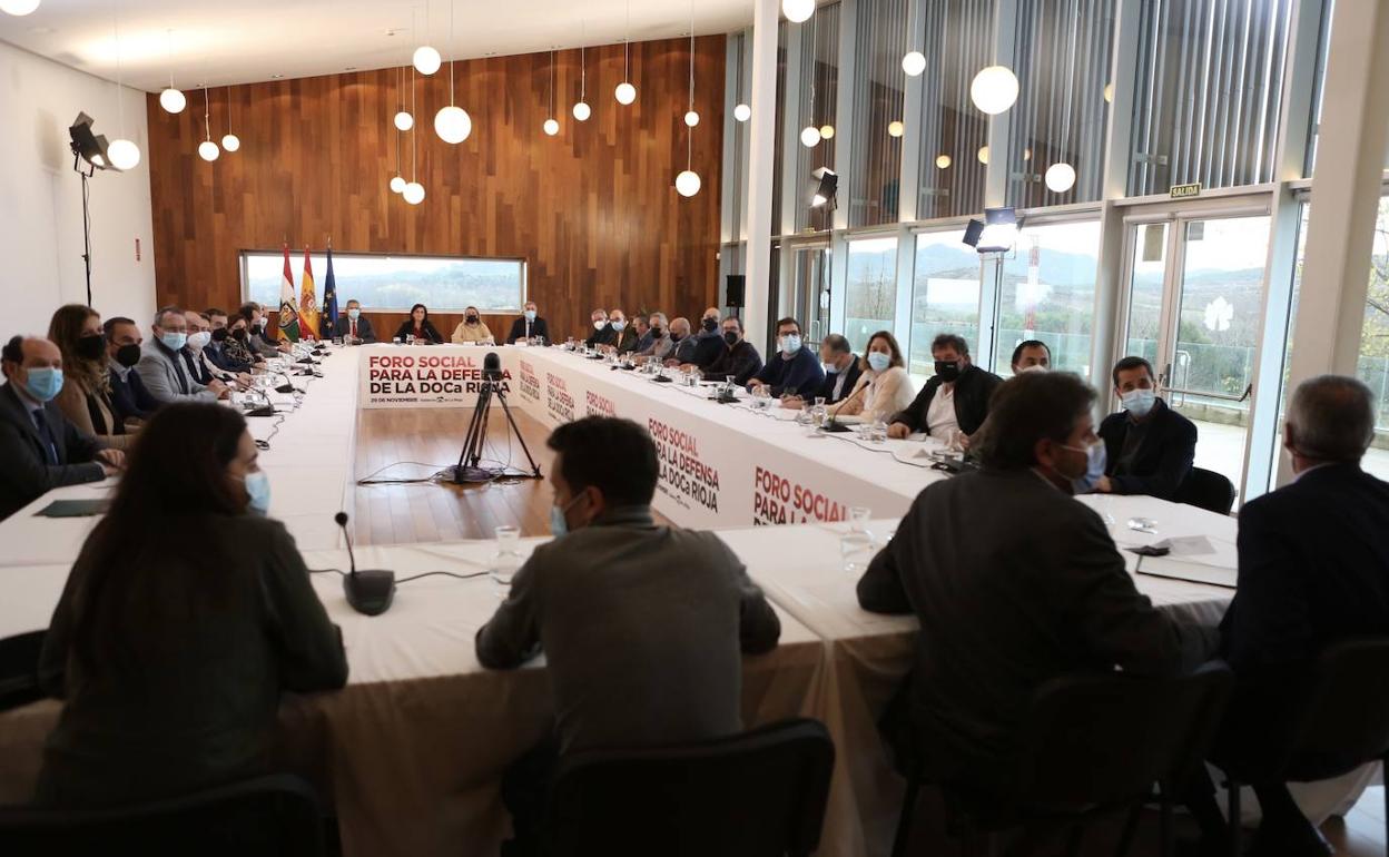 Voz unánime de La Rioja en favor de la unidad de la DOCa