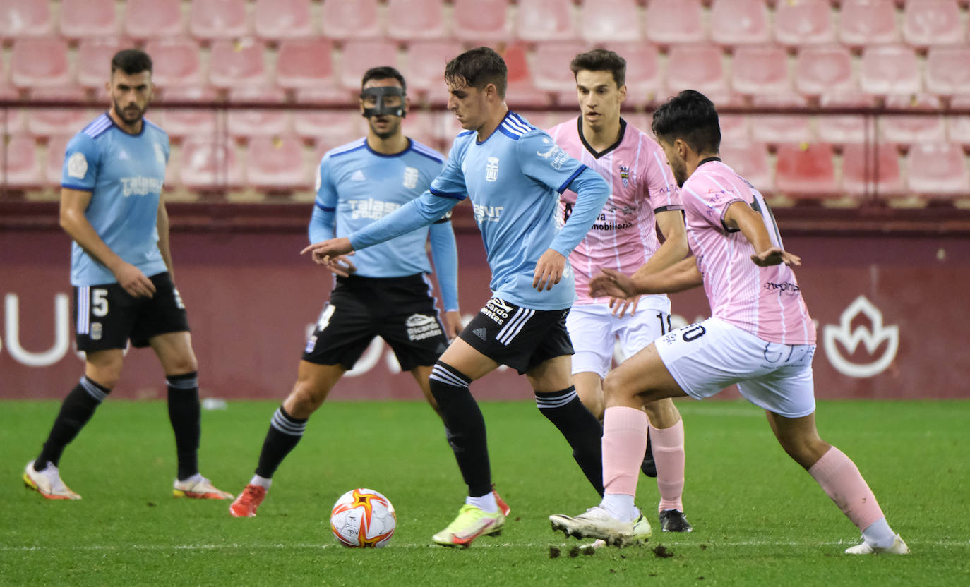 Los visitantes se clasifican para la siguiente ronda de la Copa del Rey gracias a dos goles de Ortuño