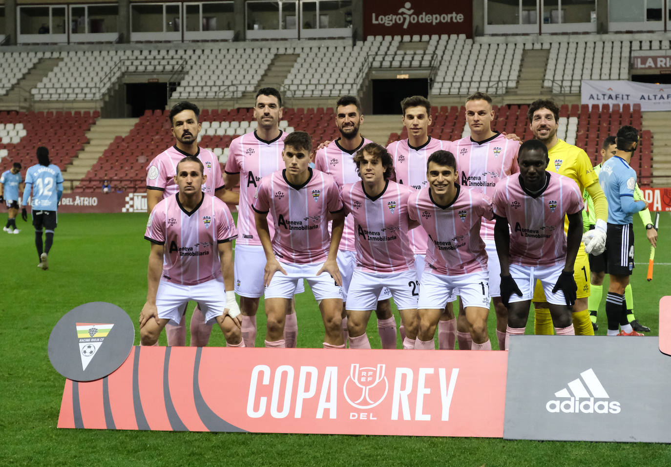 Los visitantes se clasifican para la siguiente ronda de la Copa del Rey gracias a dos goles de Ortuño