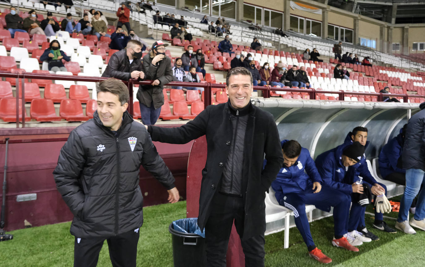 Los visitantes se clasifican para la siguiente ronda de la Copa del Rey gracias a dos goles de Ortuño