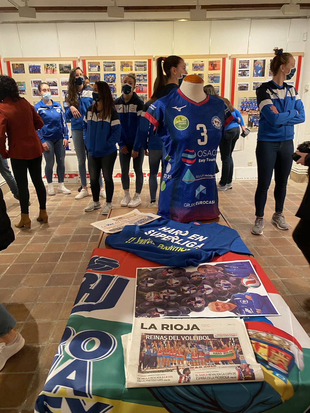 Fotos: Un cuarto de siglo de voley de primer nivel en Haro