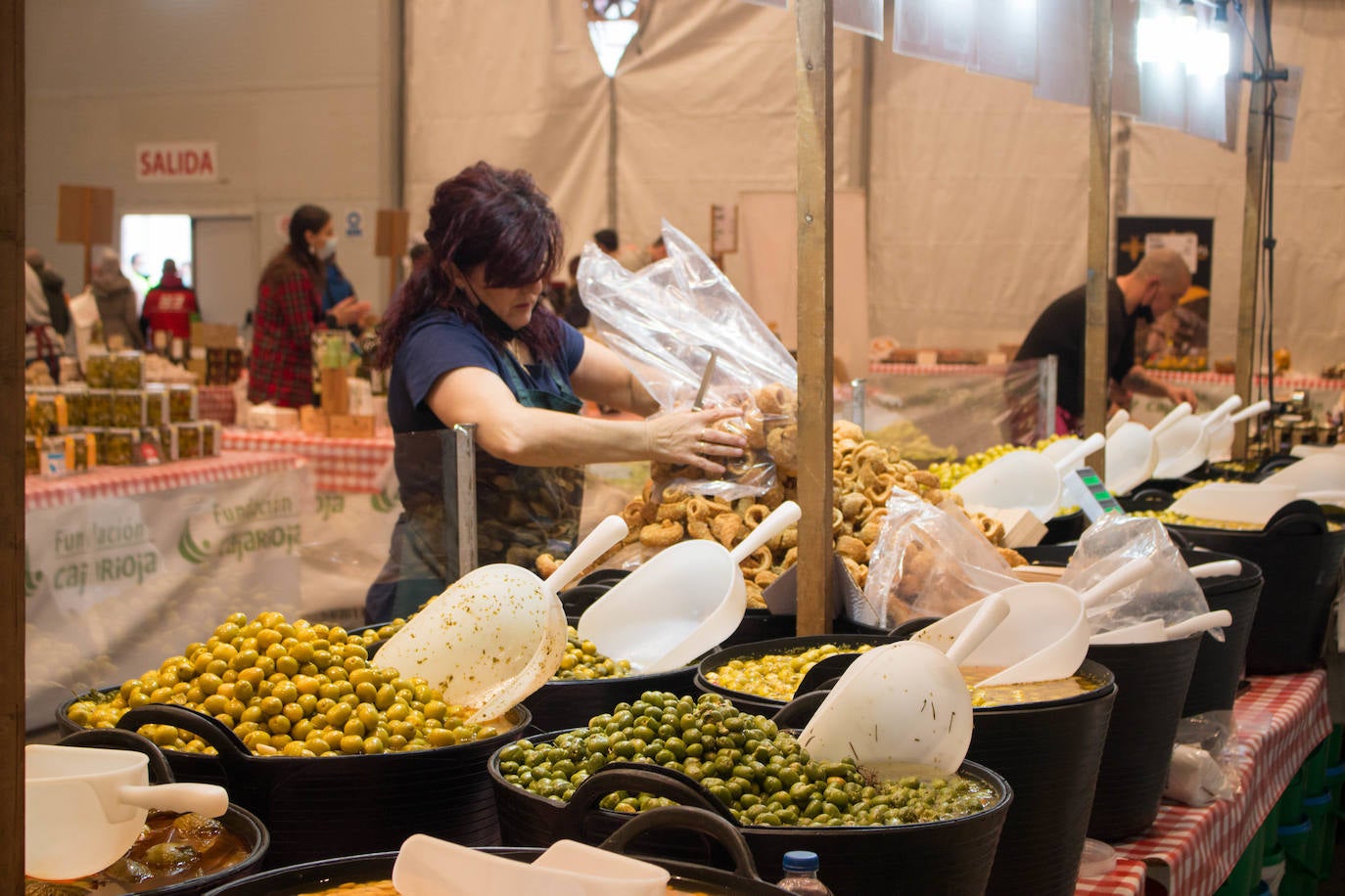 Primera jornada de las tradicionales ferias de Santo Domingo de la Calzada.