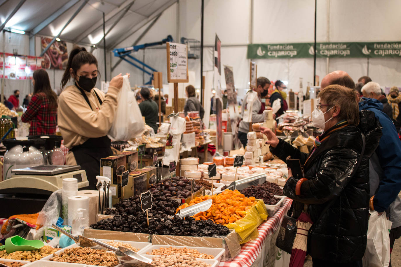 Primera jornada de las tradicionales ferias de Santo Domingo de la Calzada.