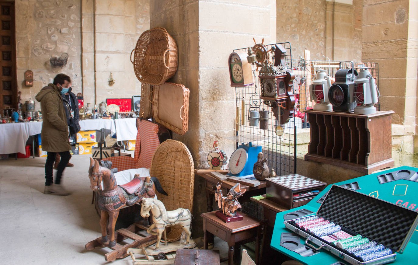 Primera jornada de las tradicionales ferias de Santo Domingo de la Calzada.