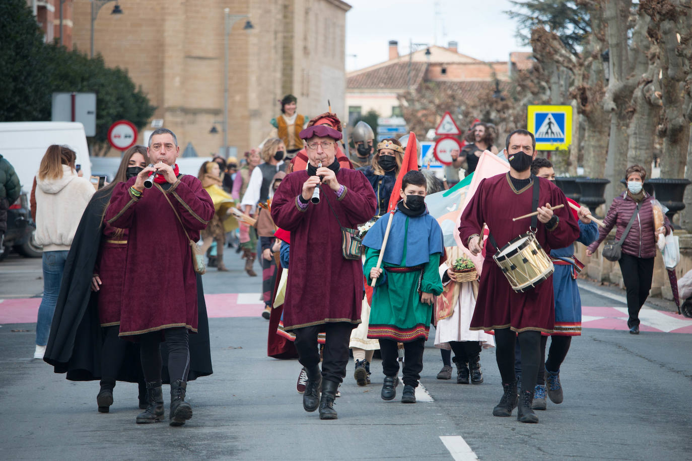 Primera jornada de las tradicionales ferias de Santo Domingo de la Calzada.