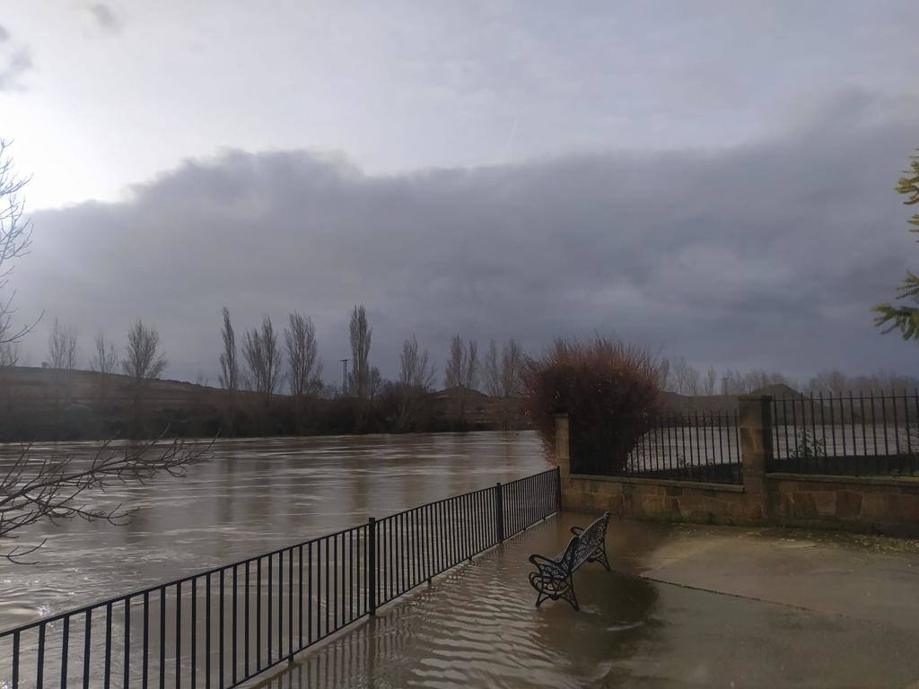 El Ebro a su paso por Briñas