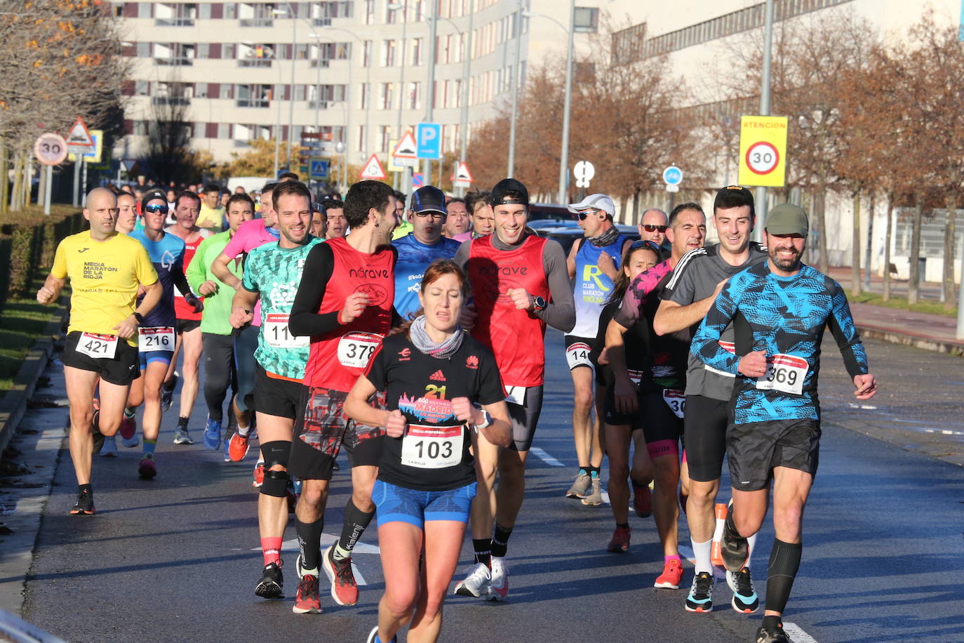 Fotos: Búscate en la carrera de la Media Maratón de La Rioja