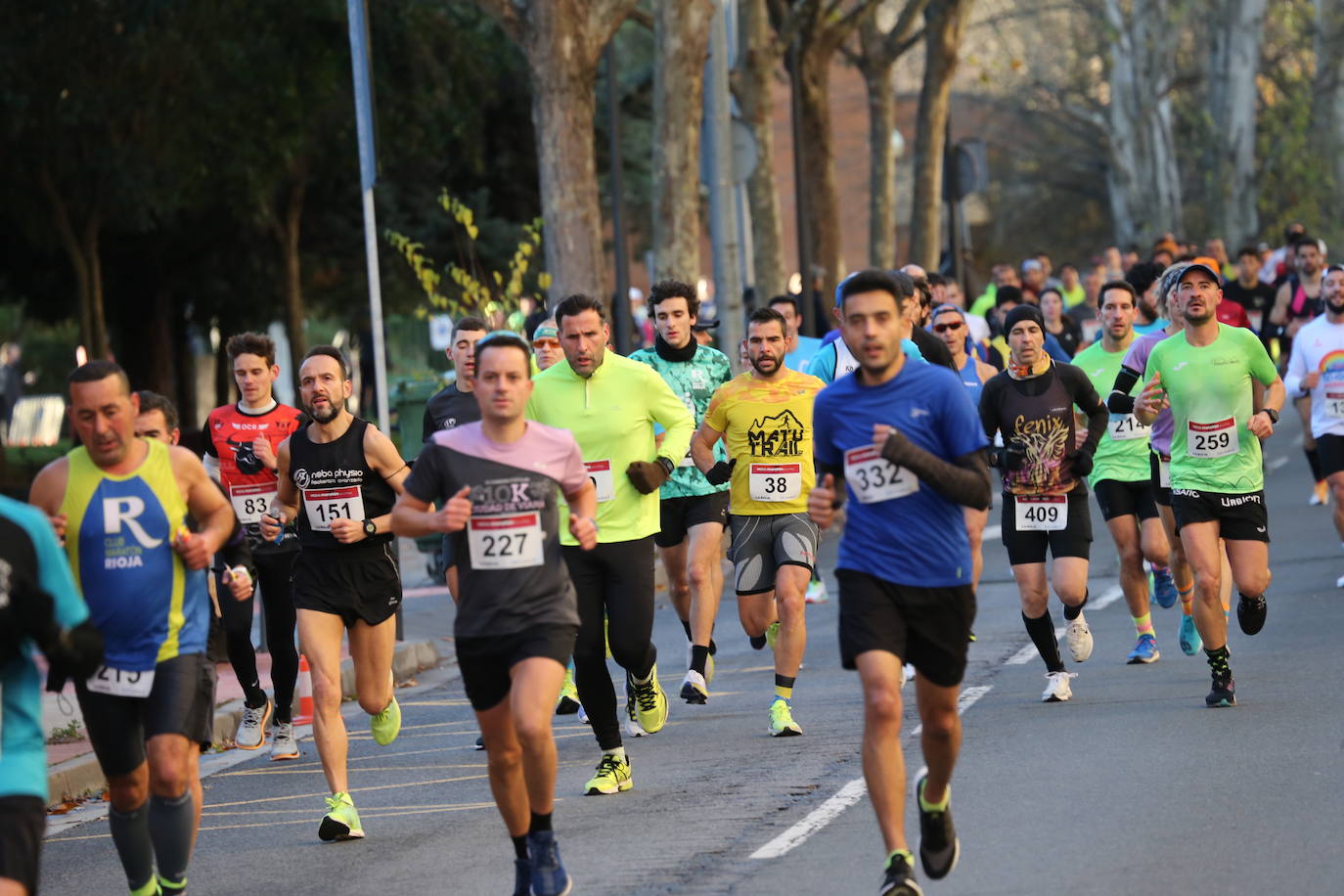 Fotos: La salida de la Media Maratón de La Rioja