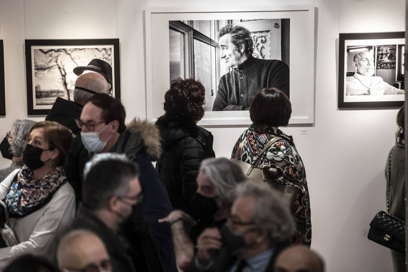 Actual ofrece una exposición del actor en la que retrata a sus compañeros de rodaje en cine y televisión