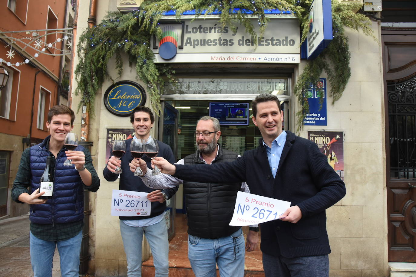Fotos: Las imágenes de la Lotería en La Rioja