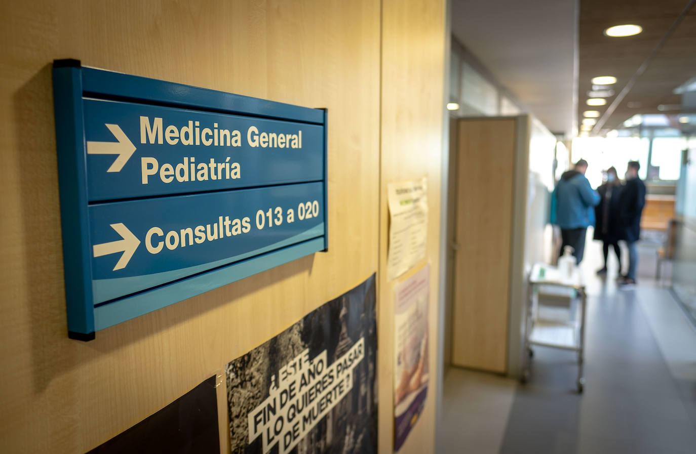 El centro de salud de Arnedo vacuna durante esta semana a los niños de la zona. 